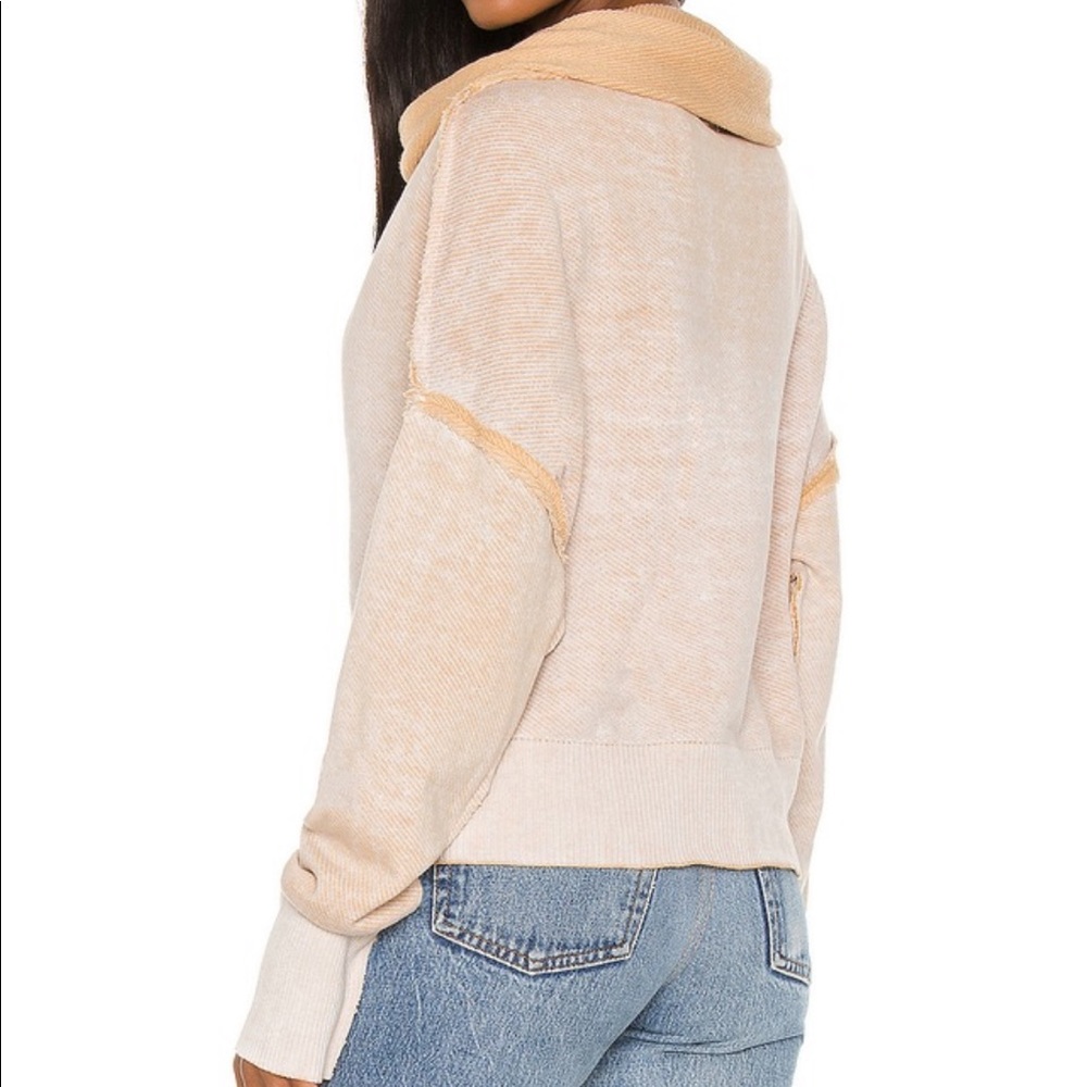 Free People Ricky Slouch in Peach Fizz - Picture 3 of 7